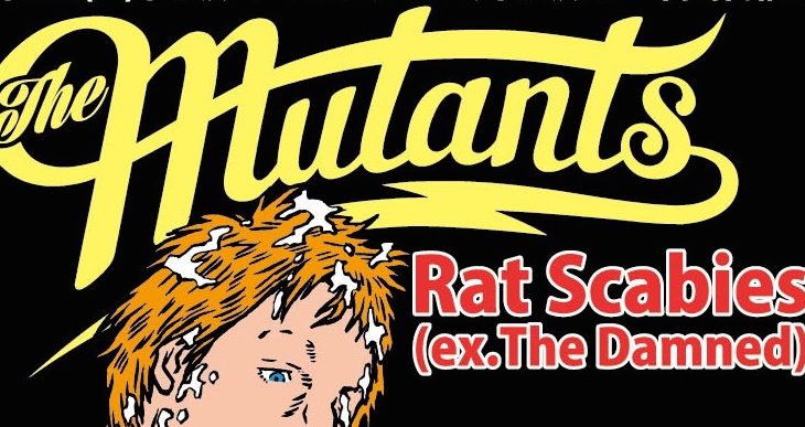 LIVE | 元ダムドのラット率いるThe Mutantsが今夜一夜限りのライヴを開催＆最新作の先行販売も！