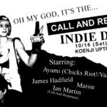 DJ | 10/16:Call And Response Indie Disco!